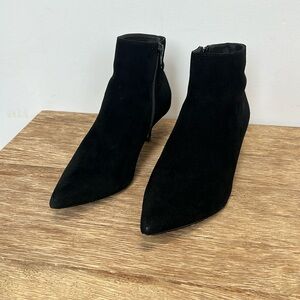 Shoe the Bear Black Suede bottie